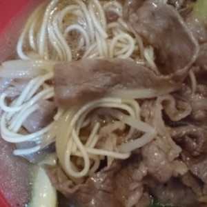 韓国風牛肉大根素麺